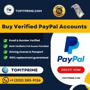 Buy Verified PayPal Accounts