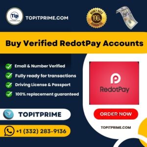 Buy Verified RedotPay Accounts